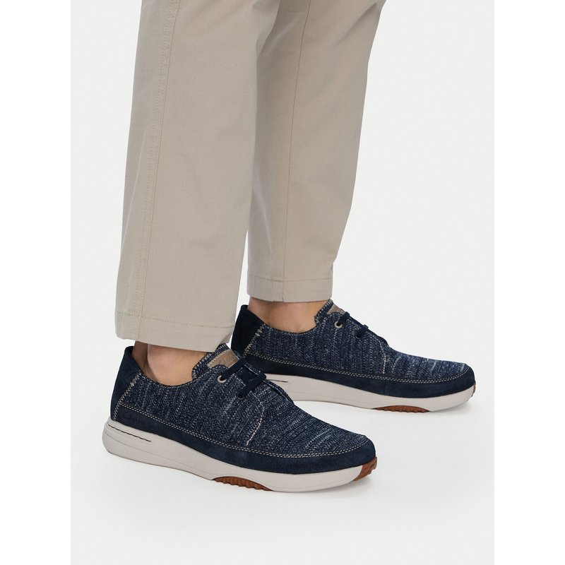 Halbschuhe Clarks Easeway Lace 26187413 Dunkelblau