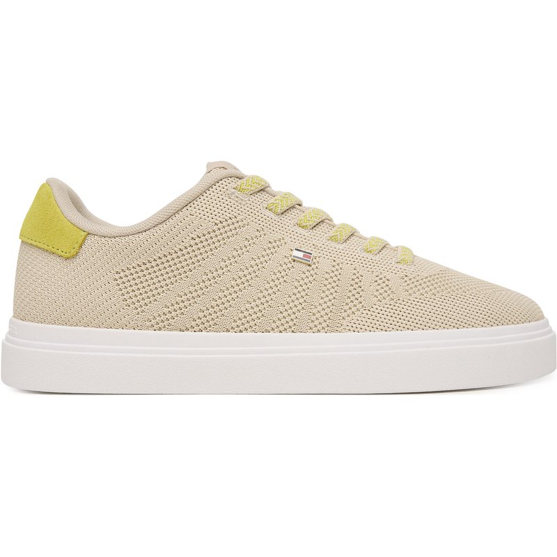 Sneakers Tommy Hilfiger Knit Cupsole FW0FW09289 Beige
