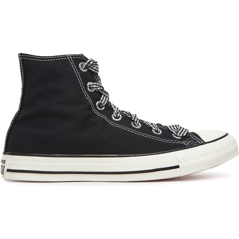 Sneakers aus Stoff Converse Chuck Taylor All Star Gingham A13661C Schwarz