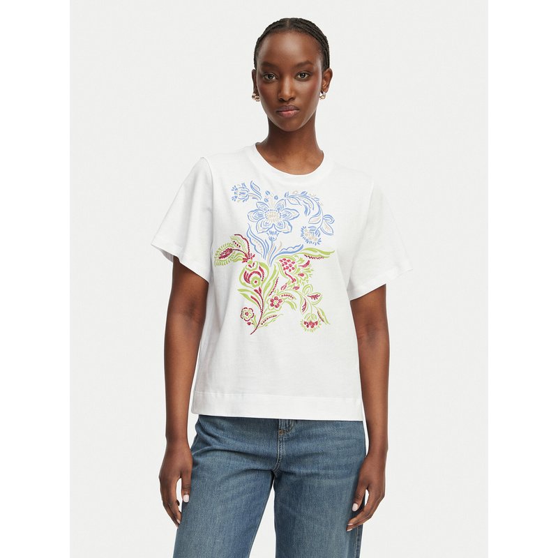 Marella T-Shirt Emme by Marella Paraggi 2615971082 Weiß Relaxed Fit
