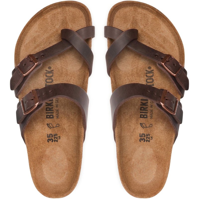 Zehentrenner Birkenstock Mayari 0171321 Braun