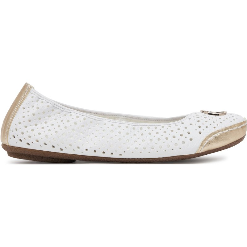 Ballerinas Rieker 41459-80 Weiß