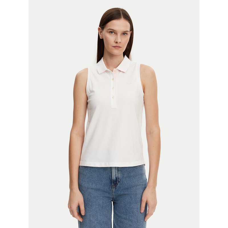 Gant Poloshirt 4200560 Weiß Regular Fit