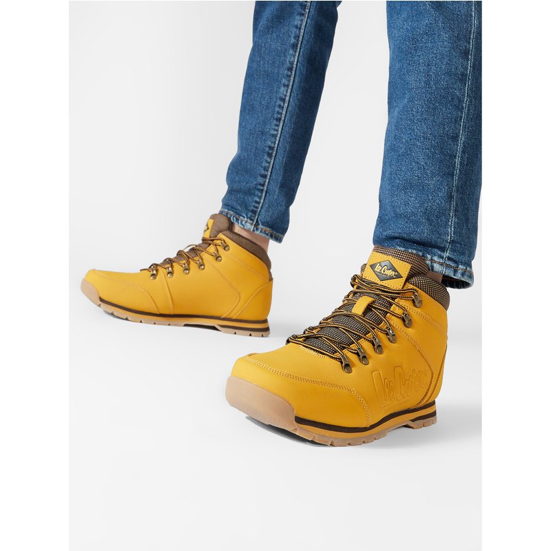 Schnürschuhe Lee Cooper LCJ-21-01-0706M Gelb