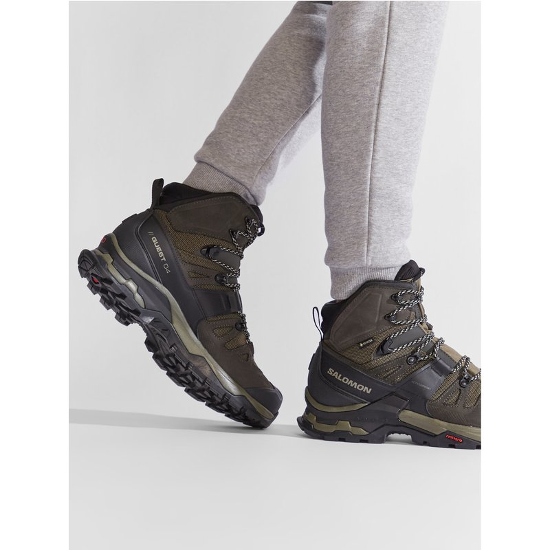 Trekkingschuhe Salomon Quest 4 Gtx GORE-TEX 412925 27 V0 Grün