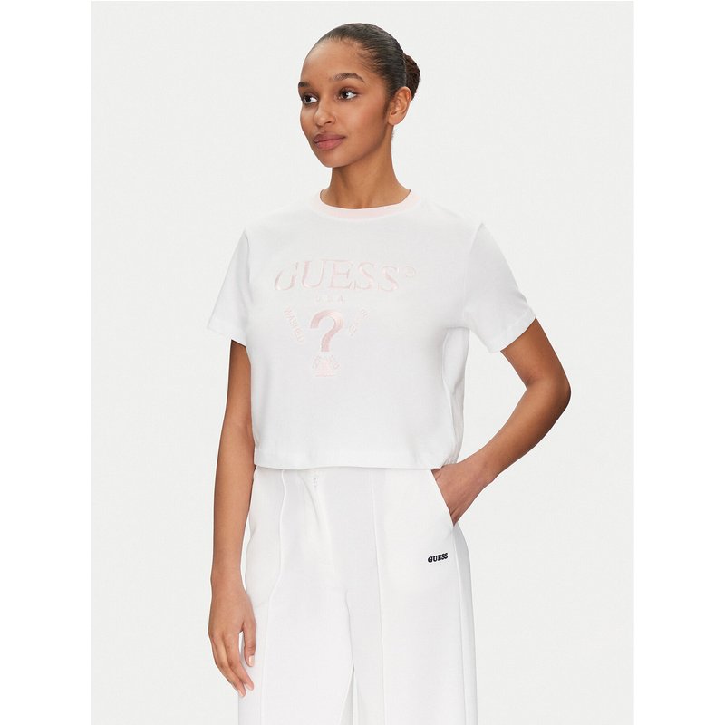 Guess T-Shirt V5GI18 I3Z14 Weiß Regular Fit