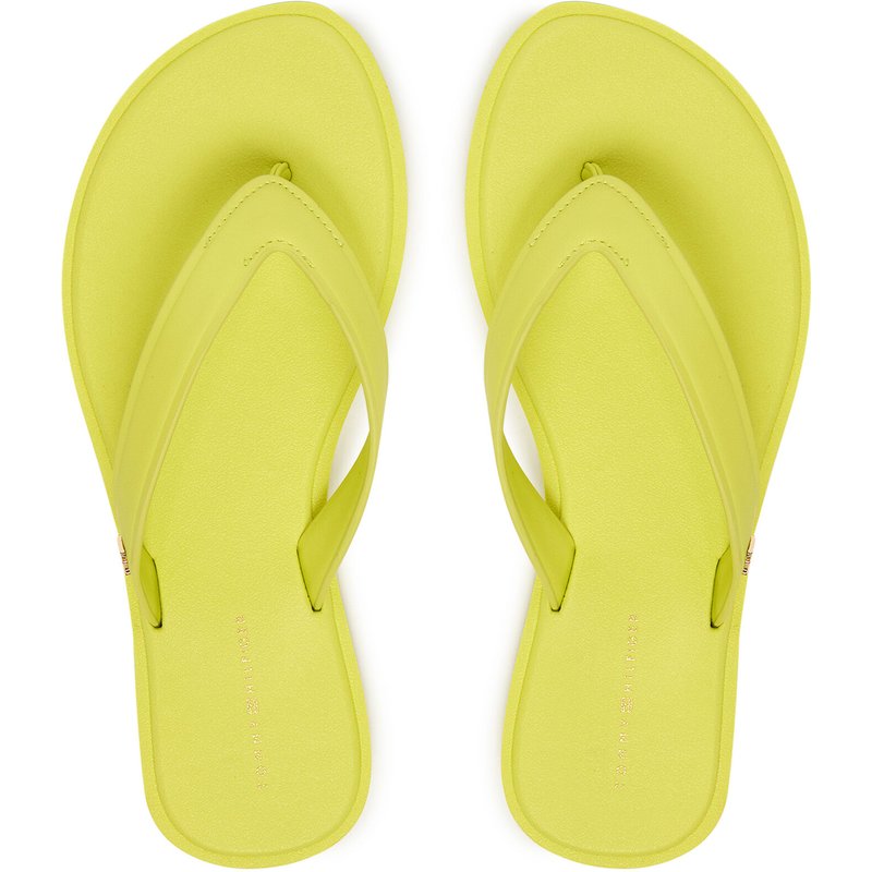 Zehentrenner Tommy Hilfiger Th Scandi Premium Summer Sandal FW0FW09206 Gelb