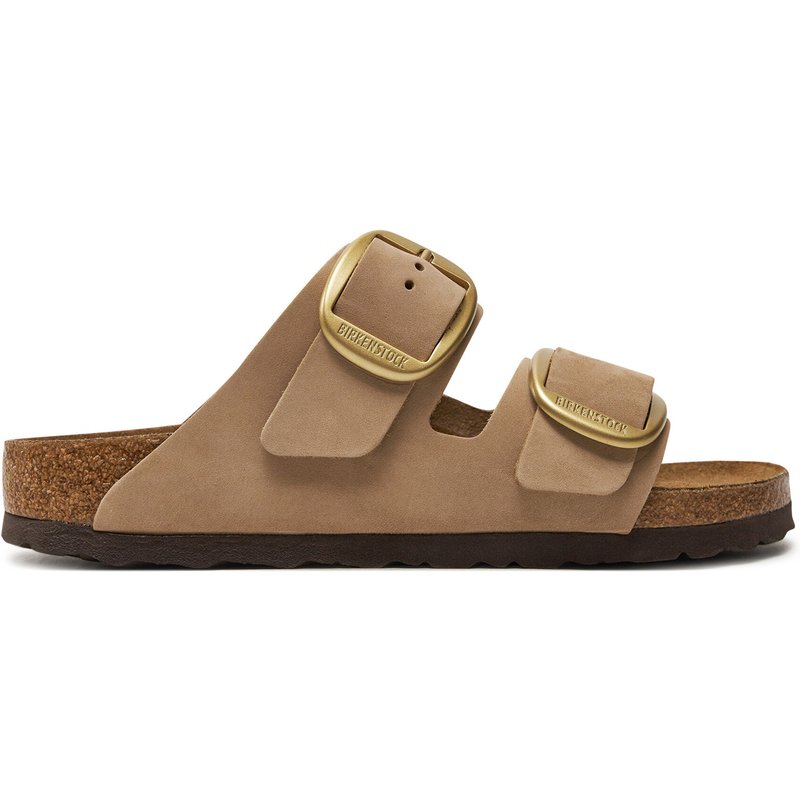 Pantoletten Birkenstock Arizona Big Buckle 1024064 Beige
