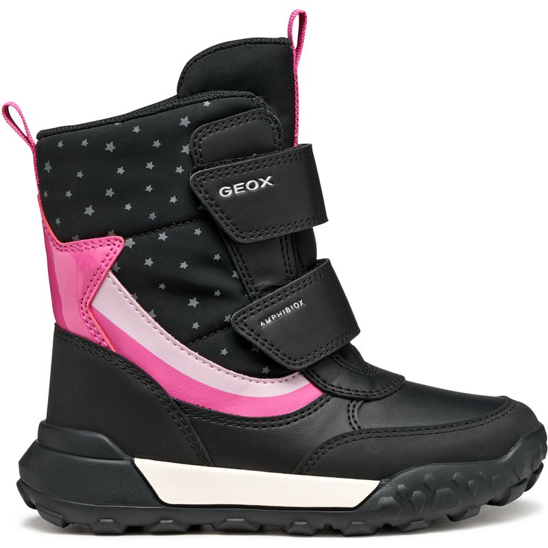 Schneeschuhe Geox J Trekkyup B Ab J56M7A 0MNBC C0922 M Schwarz