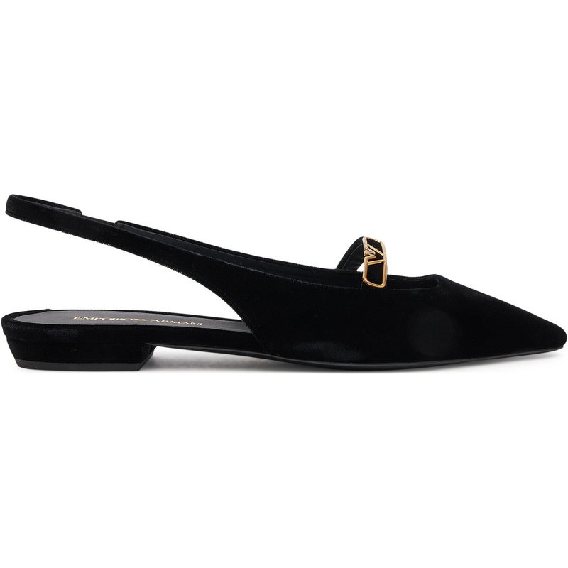 Ballerinas Emporio Armani X3D301 XD117 00002 Schwarz