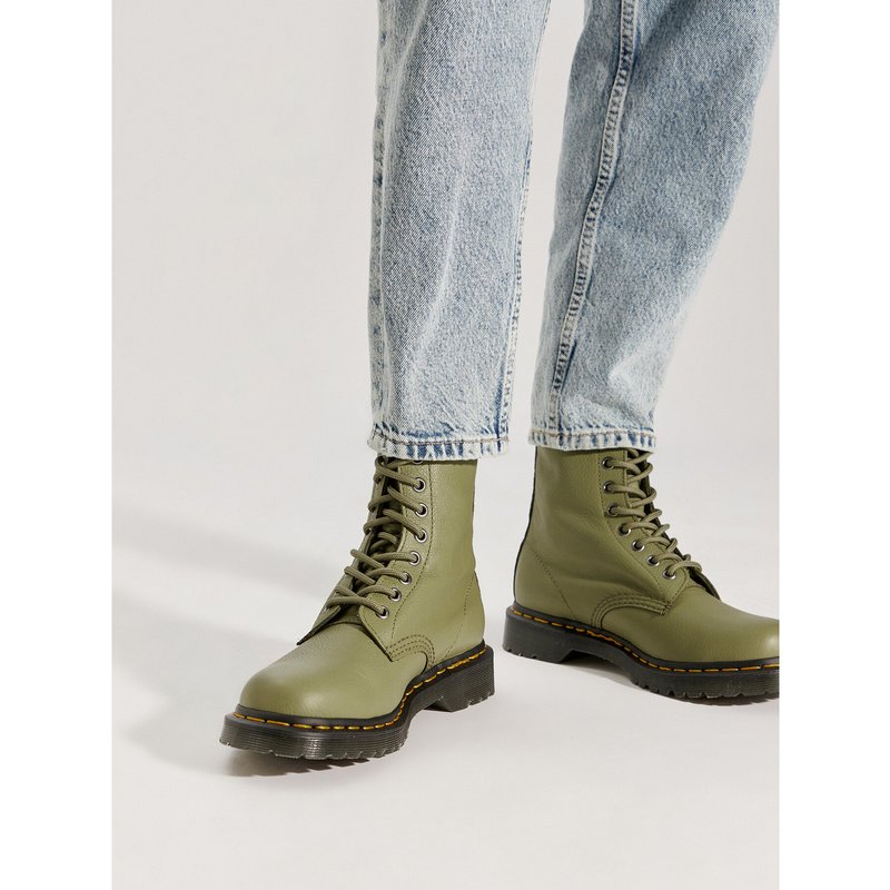 Schnürstiefel Dr. Martens 1460 Pascal 31693357 Khakifarben