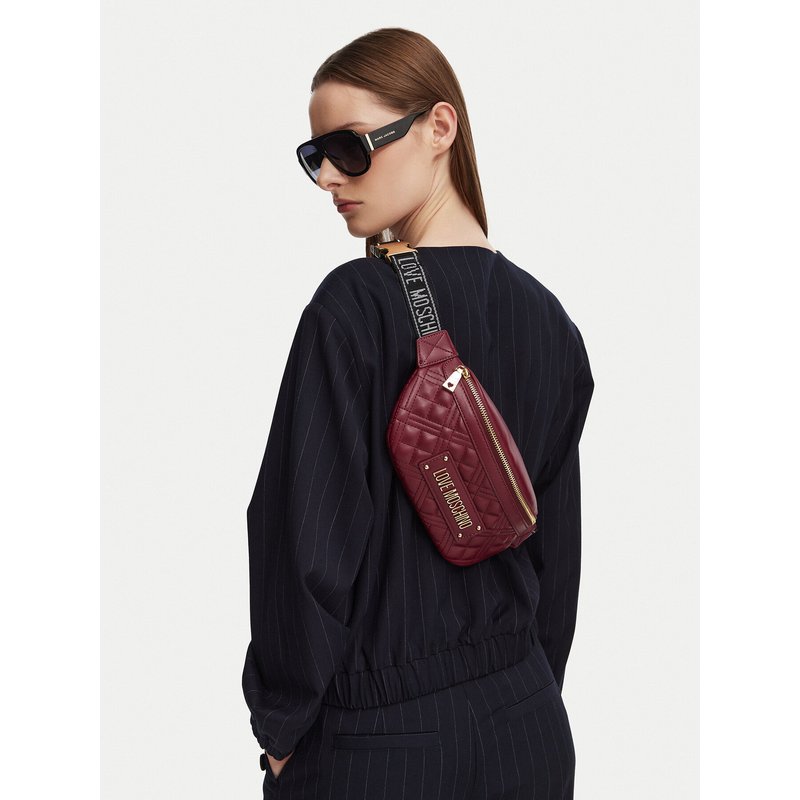 Gürteltasche LOVE MOSCHINO JC4003PP1PLA0552 Dunkelrot