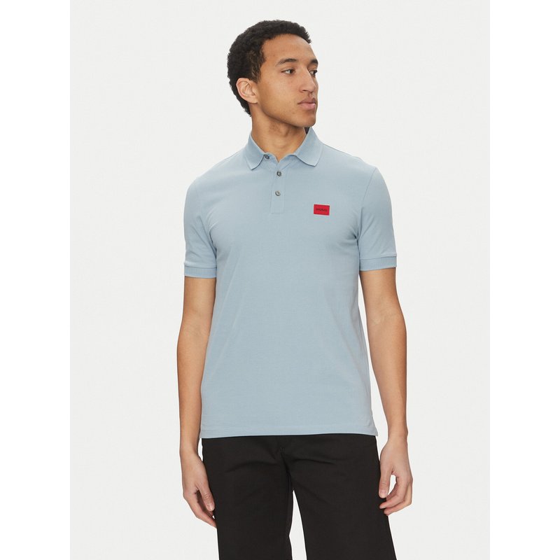 HUGO Poloshirt Dereso232 50490770 Himmelblau Slim Fit