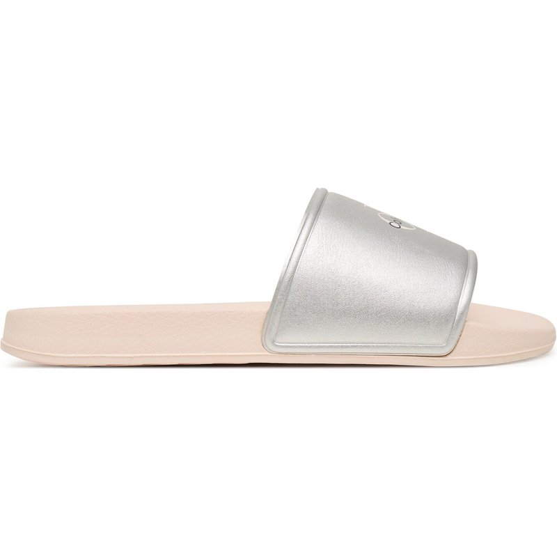 Pantoletten Calvin Klein V3A0-83268-1367 Silberfarben