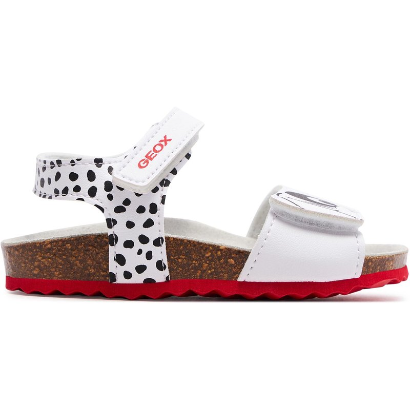 Sandalen Geox B Sandal Chalki Girl B452RB 0003W C0404 S Weiß