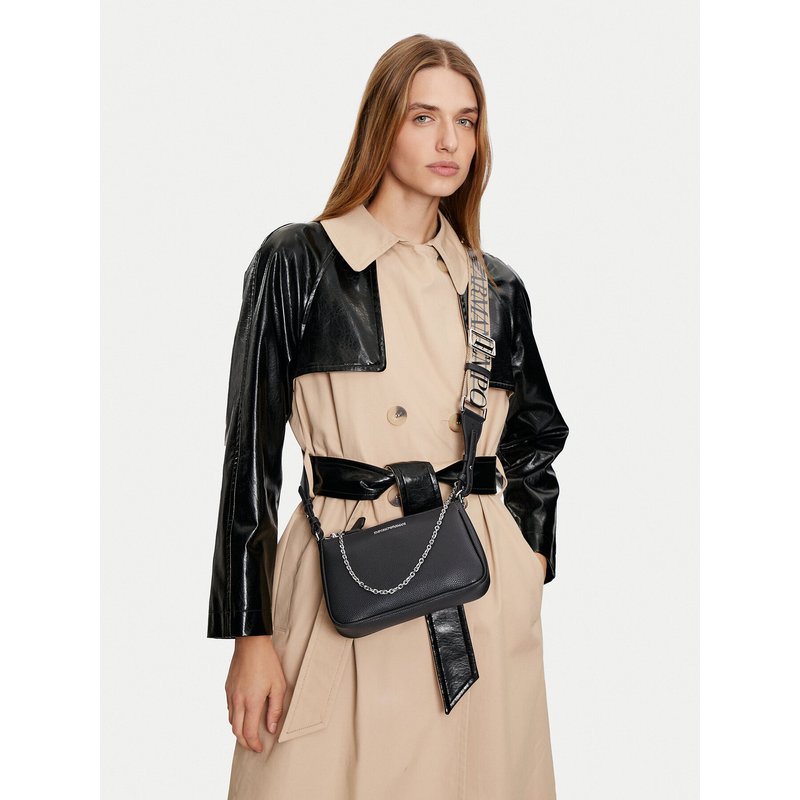 Handtasche Emporio Armani EW000540 AF12103 MC056 Schwarz