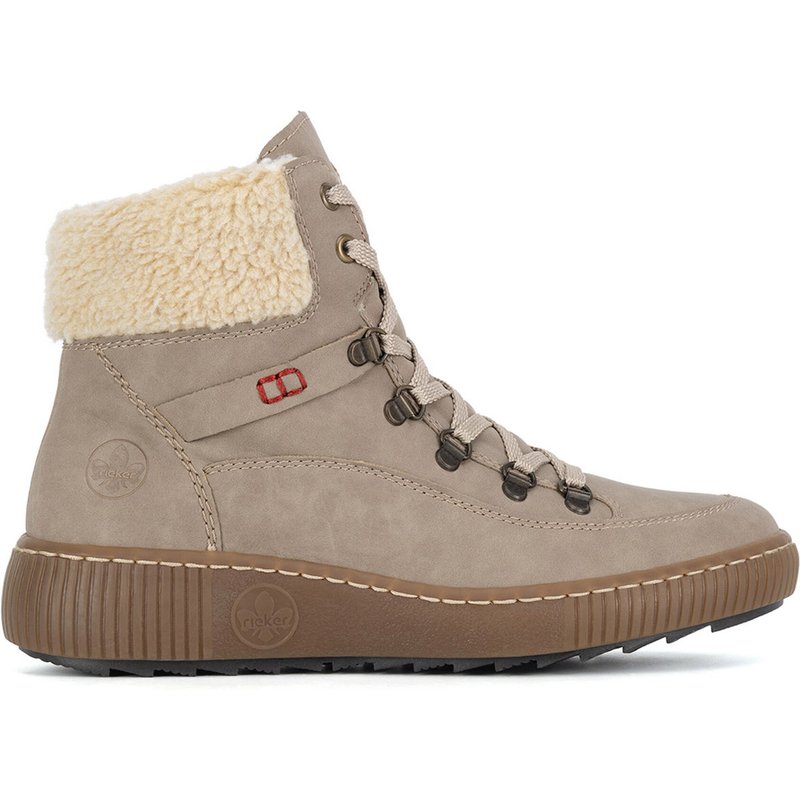 Schnürschuhe Rieker Z6638-64 Beige