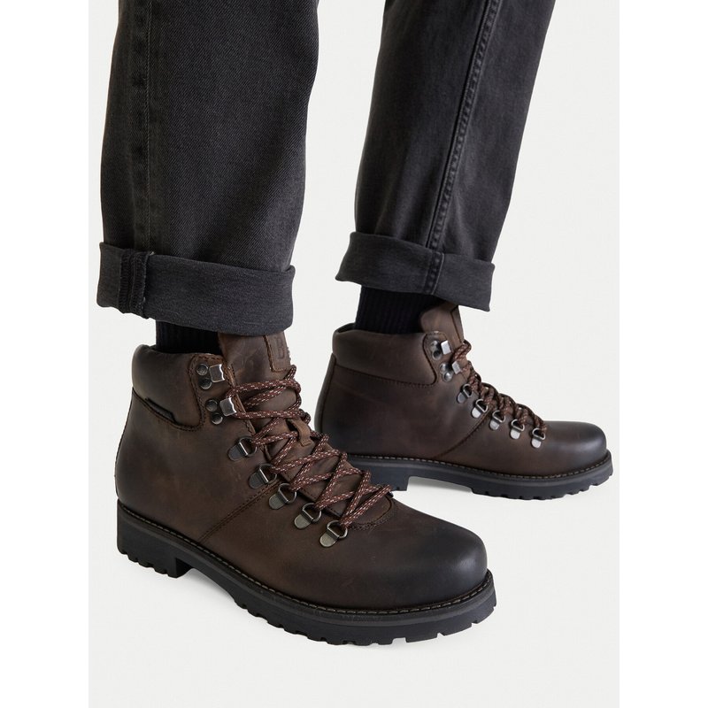 Schnürstiefeletten Badura BOWER-08 MI08 Braun