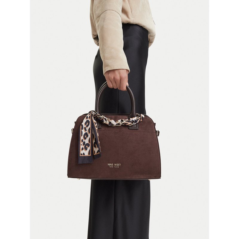 Handtasche Nine West CEO-HELLESA-LDA9422 Dunkelbraun