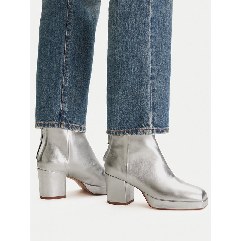 Stiefeletten Balagan Elton Silberfarben