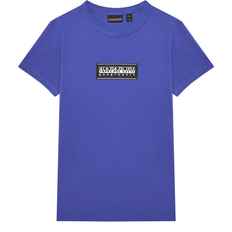 Napapijri T-Shirt S-Chamois NP0A4HYL D Blau Regular Fit