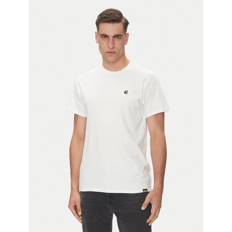 Etnies T-Shirt Team Emroidery 4130003738 Weiß Regular Fit
