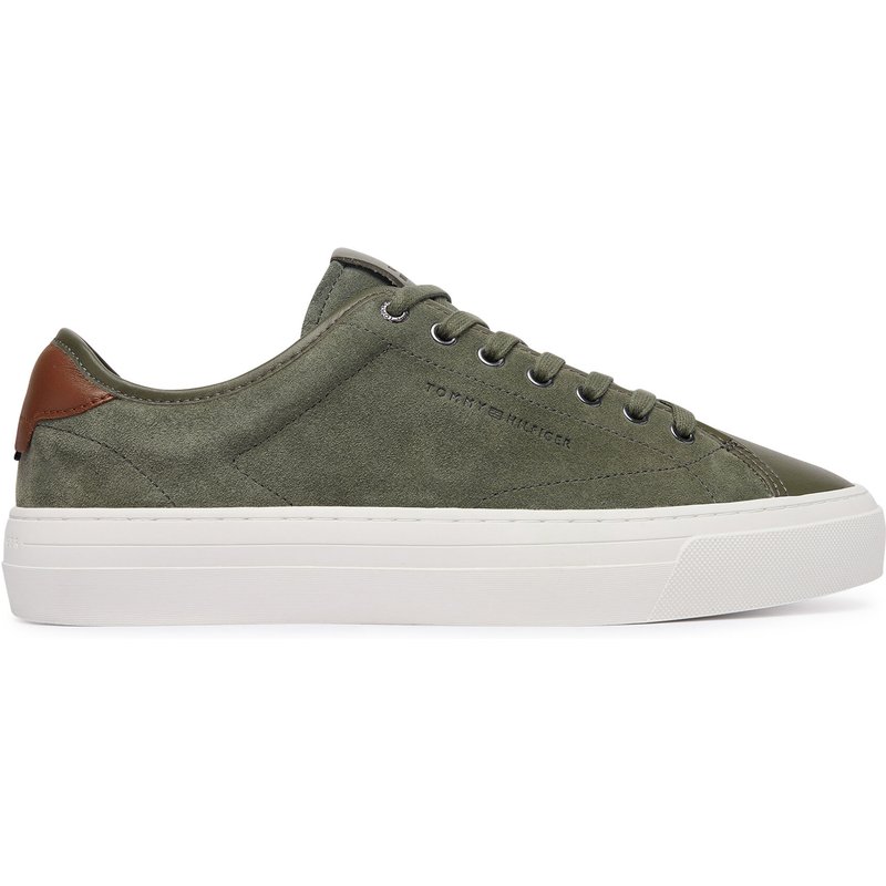 Sneakers Tommy Hilfiger Dress Casual Mix FM0FM05993 Khakifarben