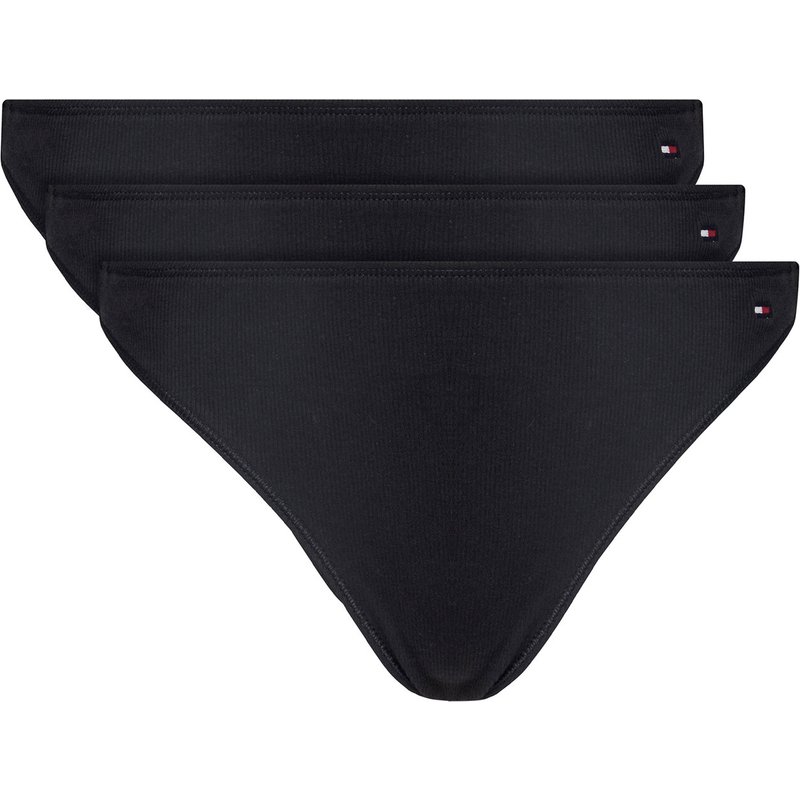Tommy Hilfiger String-Set UW0UW05752 Schwarz