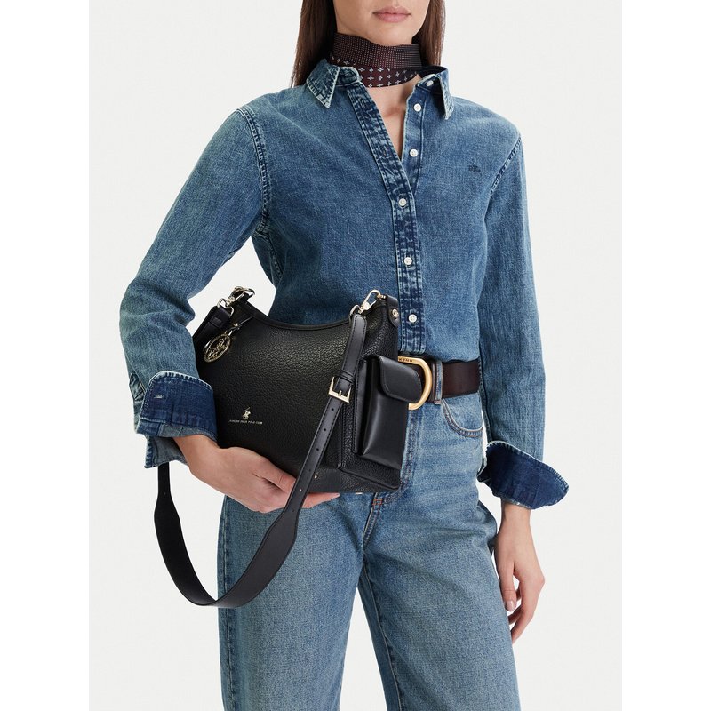 Handtasche Beverly Hills Polo Club CEO-BHPC-L-001-09 Schwarz