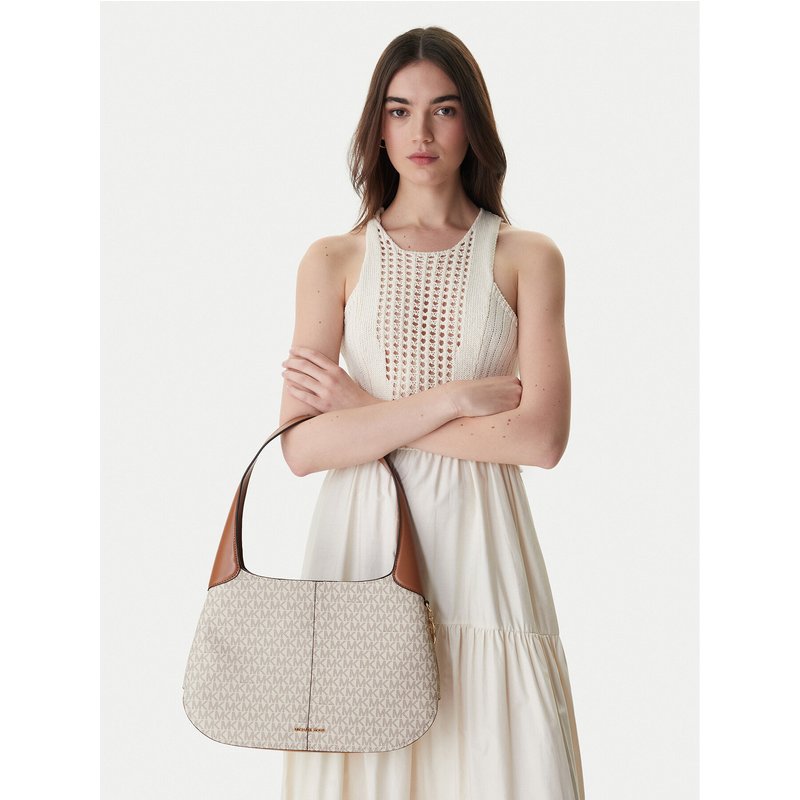 Handtasche MICHAEL Michael Kors 30R6G0XL3B Creme