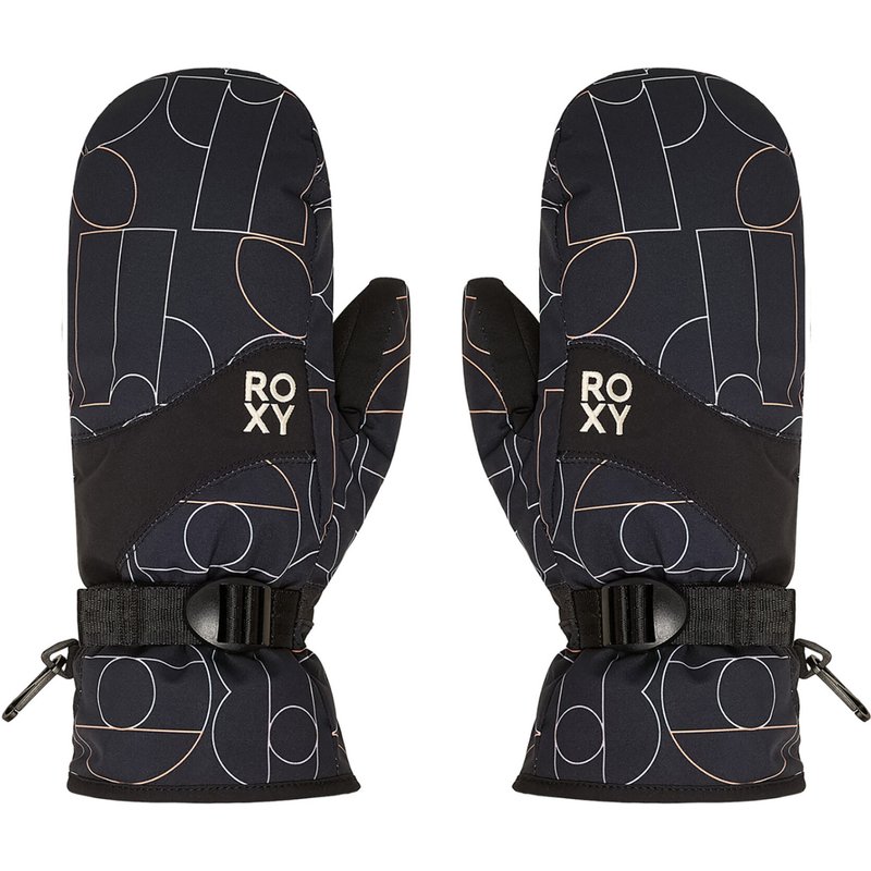 Skihandschuhe Roxy Jetty Mitt ERJHN03266 Schwarz