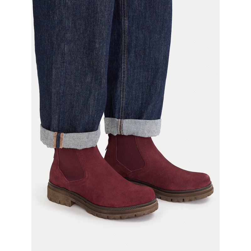 Klassische Stiefeletten Tamaris 1-25407-45 Dunkelrot