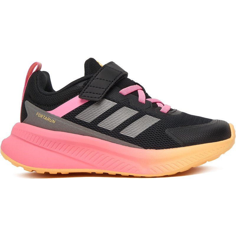 Sneakers adidas Fortarun 4.0 El C JR9831 Schwarz