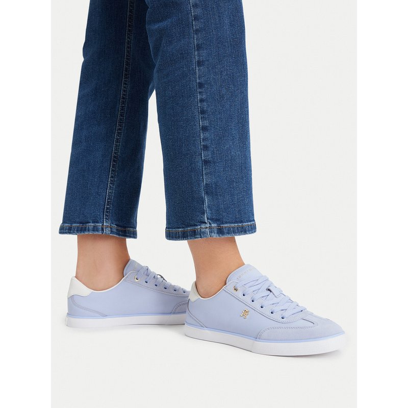 Sneakers Tommy Hilfiger Th Chic Low Vulc FW0FW09391 Hellblau