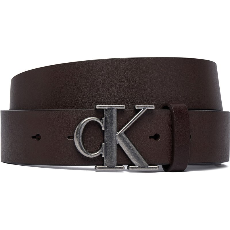 Gürtel Calvin Klein Ck Buckle Smooth 35Mm LV04D7091G Dunkelbraun