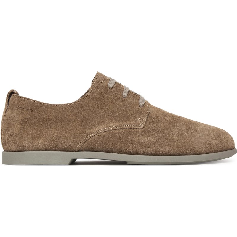 Halbschuhe Calvin Klein Low Prof Derby Su HM0HM02232 Beige