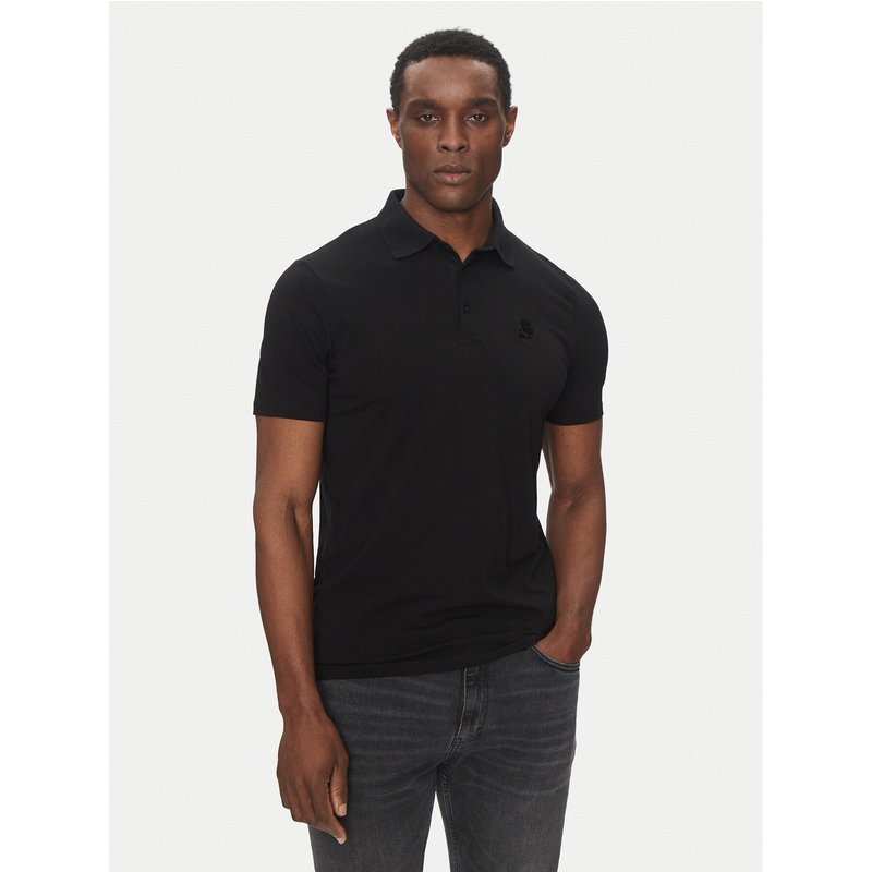KARL LAGERFELD Poloshirt 745750 500221 Schwarz Regular Fit