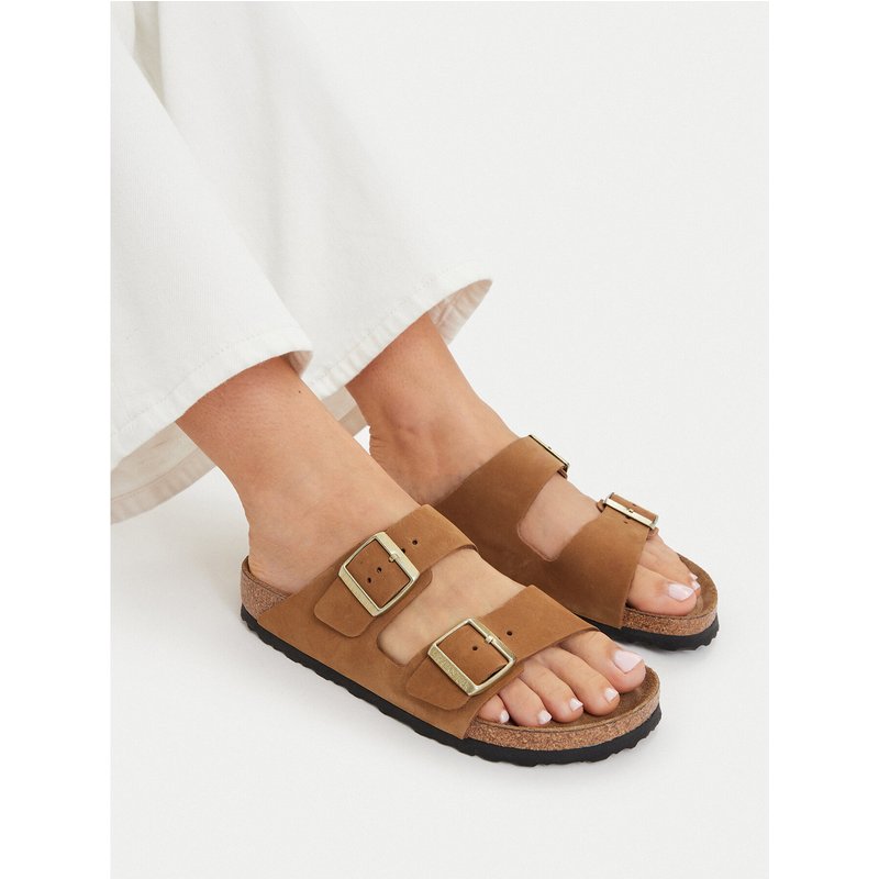 Pantoletten Birkenstock Arizona Sfb 1032086 Braun