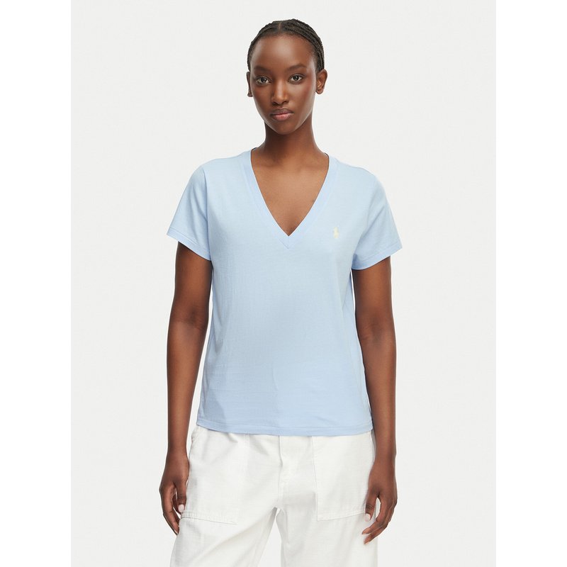 Polo Ralph Lauren T-Shirt 211B14611001 Hellblau Straight Fit