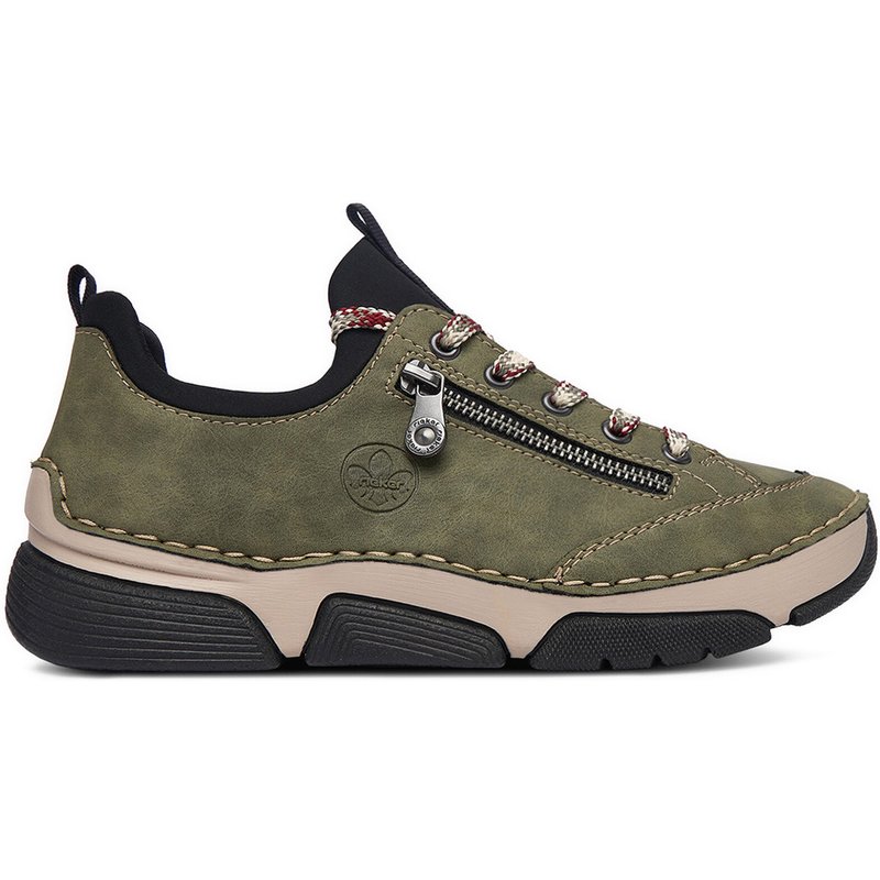 Halbschuhe Rieker CEO-45973-54 Grün