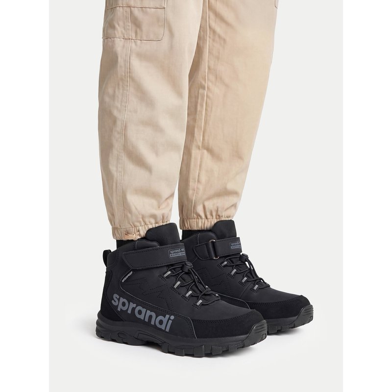 Trekkingschuhe Sprandi CEO-WINTER WAVE CP86-25067 Schwarz