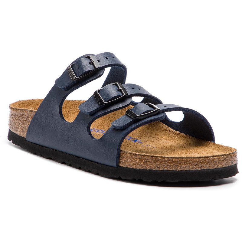 Pantoletten Birkenstock Florida Bs 0554713 Dunkelblau