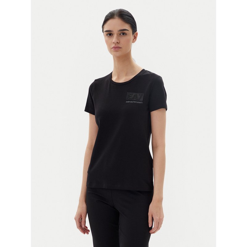 EA7 Emporio Armani T-Shirt 7W000492 AF10373 UC001 Schwarz Regular Fit