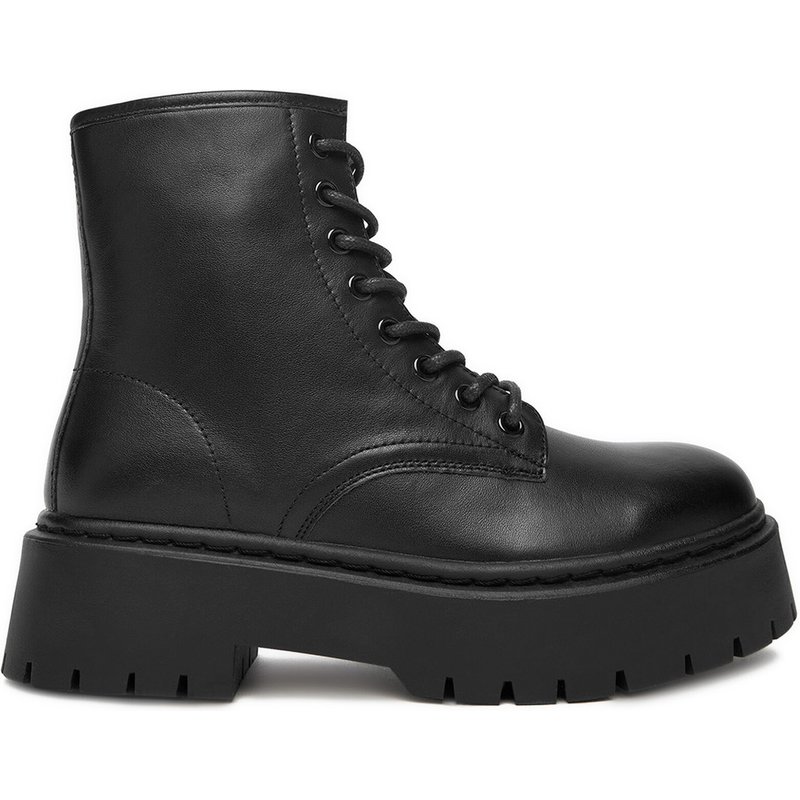 Schnürschuhe DeeZee 13123-5 Schwarz