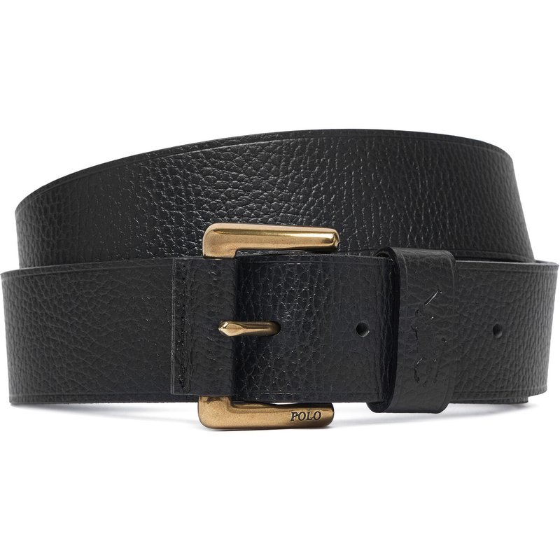 Herrengürtel Polo Ralph Lauren 405898669001 Schwarz