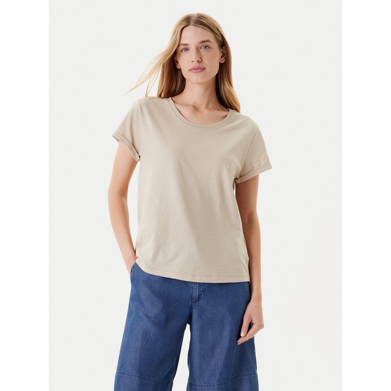 United Colors Of Benetton T-Shirt 3BVXD109F Beige Regular Fit