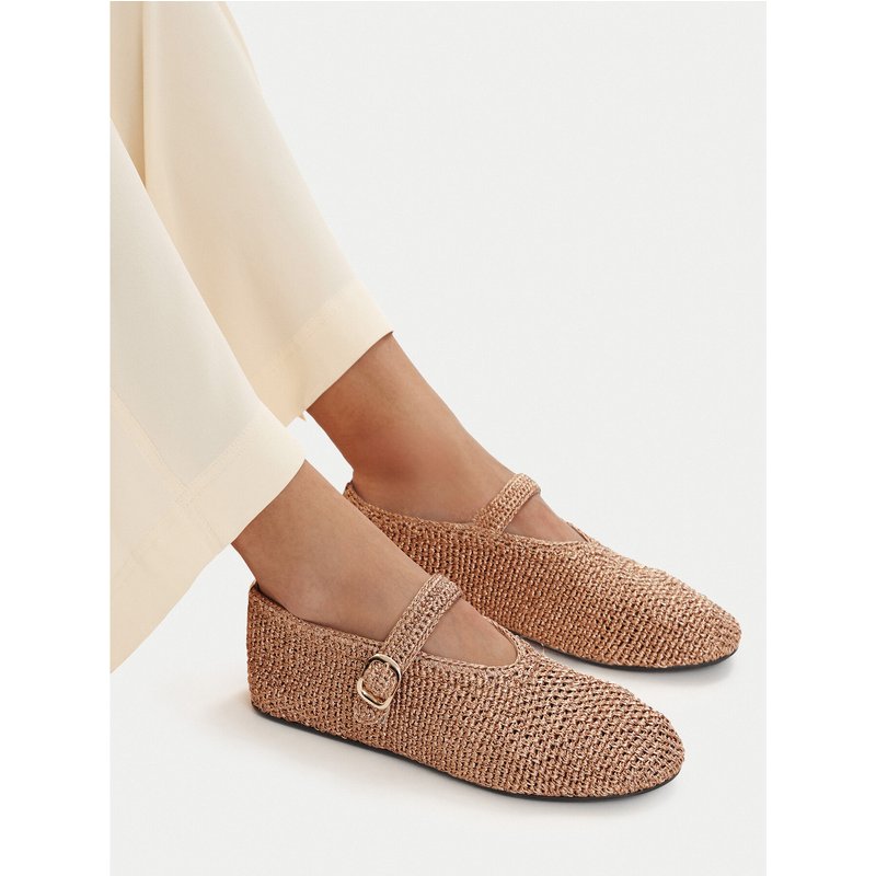 Ballerinas Badura EO-ALENA-01 Goldfarben