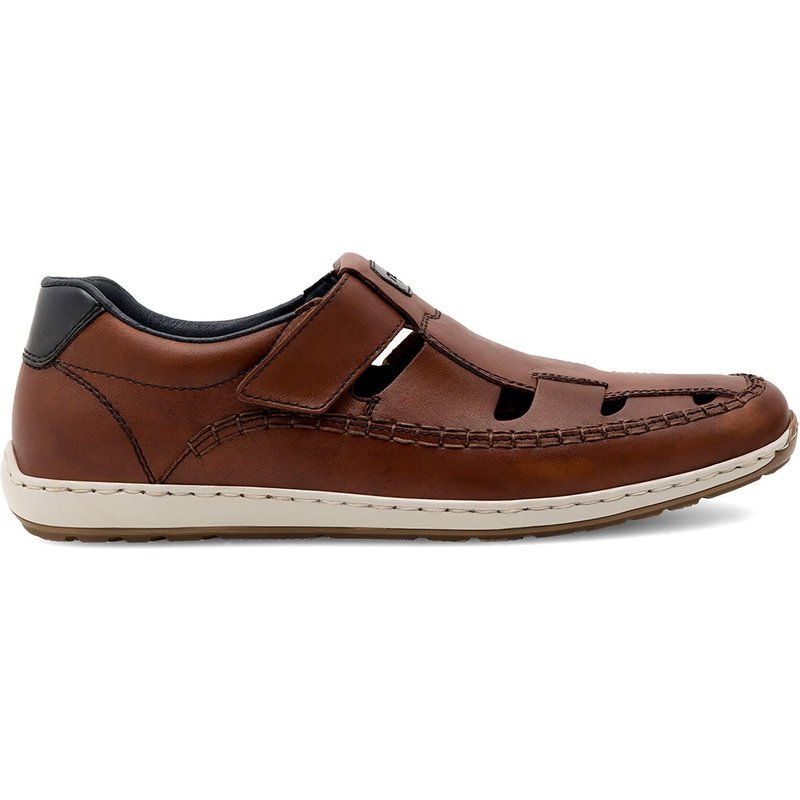 Halbschuhe Rieker 08838-24 Braun