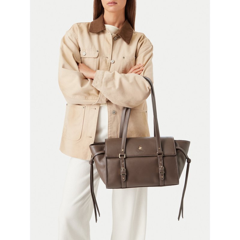 Handtasche Beverly Hills Polo Club EO-BHPC-C-026-10 Dunkelgrau