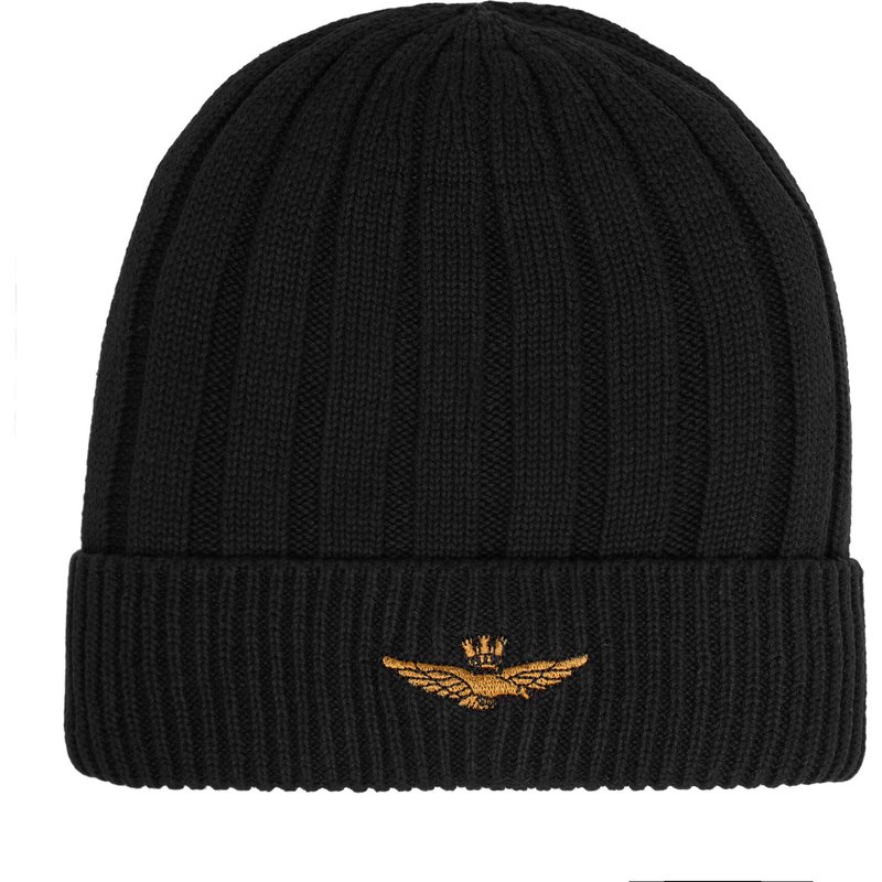 Mütze Aeronautica Militare 262CU0098UL00485 Schwarz